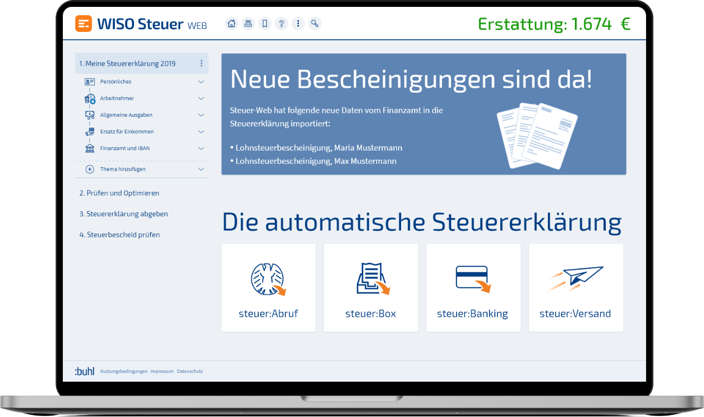 WISO SteuerWeb Erfahrungsbericht 2024